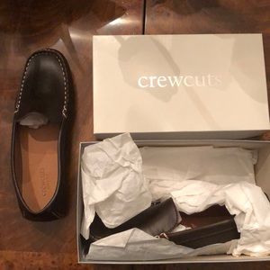 NWT kids leather driving Mocs